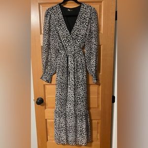 Leopard maxi dress